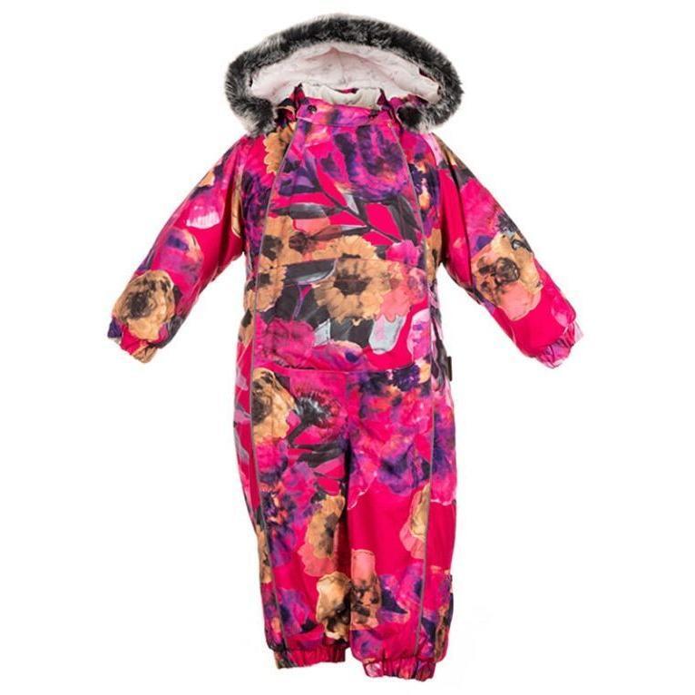 Комбінезон зимовий для дівчат Huppa Term Reggie 1 36020130-81763 80 см фуксіяфото1