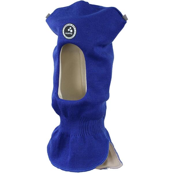 Шапка-шолом в’язана зимова дитяча Huppa Coco 1 85070100-60035 M синійфото