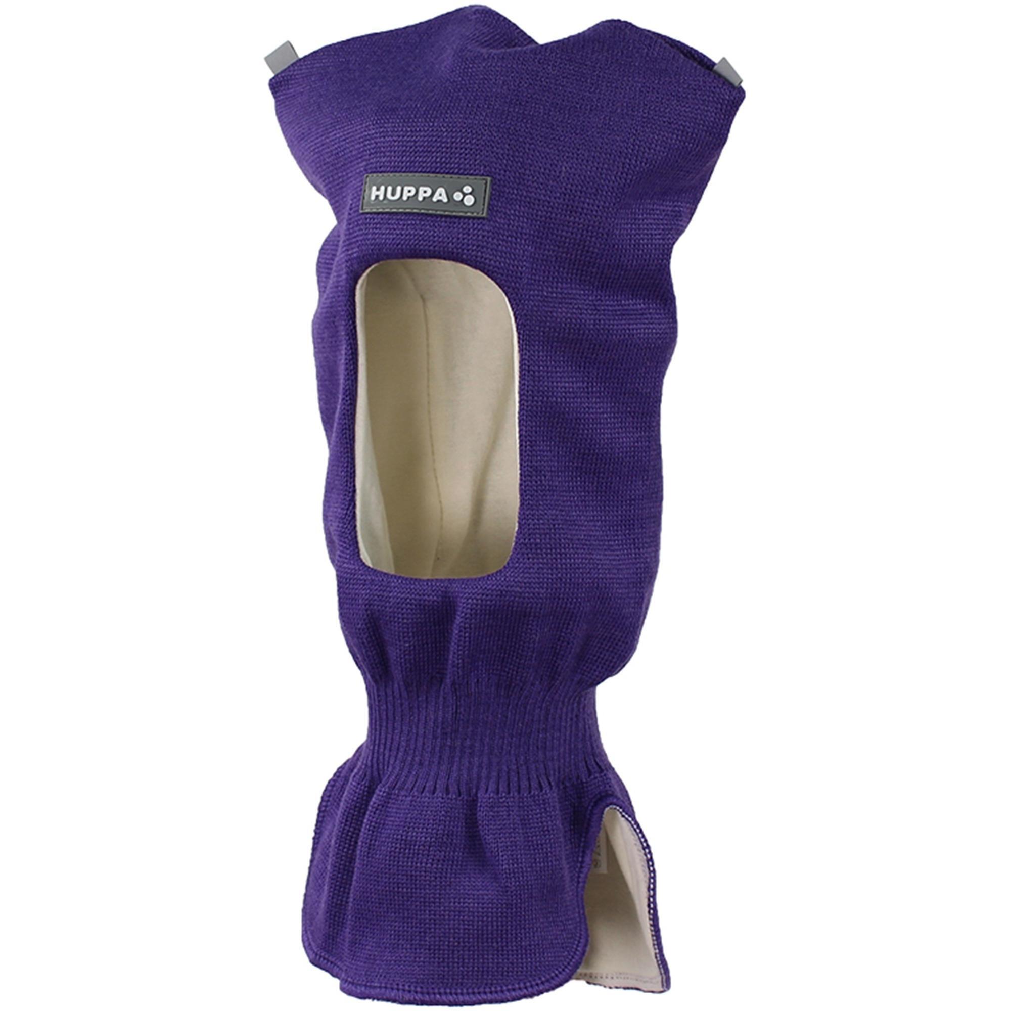 Шапка-шолом в’язана зимова дитяча Huppa Coco 1 85070100-70053 M бузковийфото1