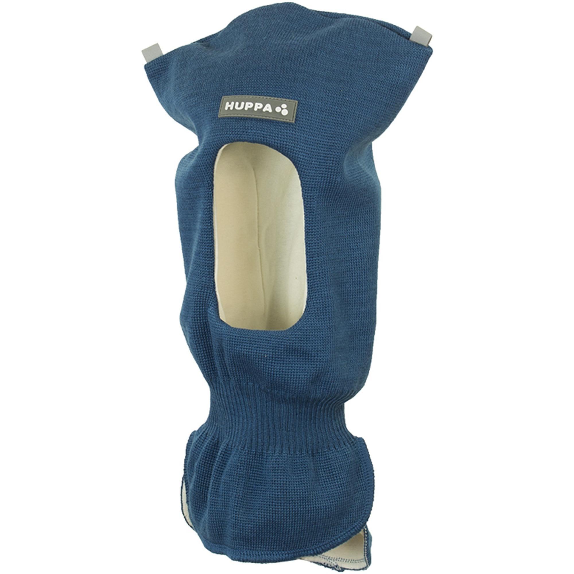 Шапка-шолом в’язана зимова дитяча Huppa Coco 1 85070100-80066 M бірюзово-зеленийфото1