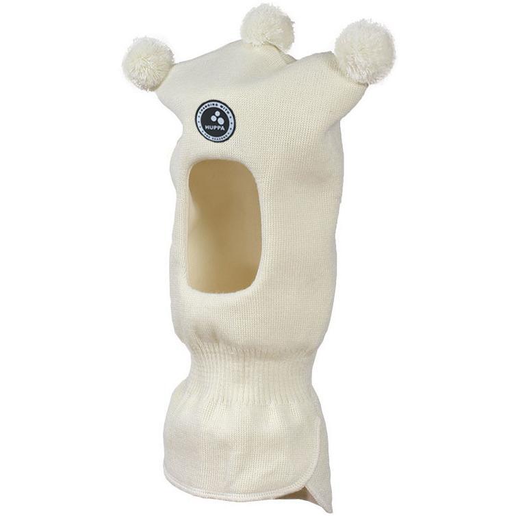 Шапка-шлем вязаная зимняя детская Huppa Term Coco 2 85070200-70020 M белый