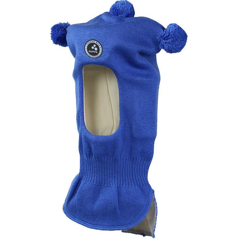 Шапка-шолом в’язана зимова дитяча Huppa Term Coco 2 85070200-70035 M синійфото1