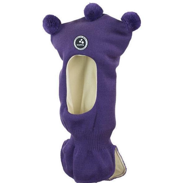 Шапка-шолом в’язана зимова дитяча Huppa Term Coco 2 85070200-70053 XS бузковийфото