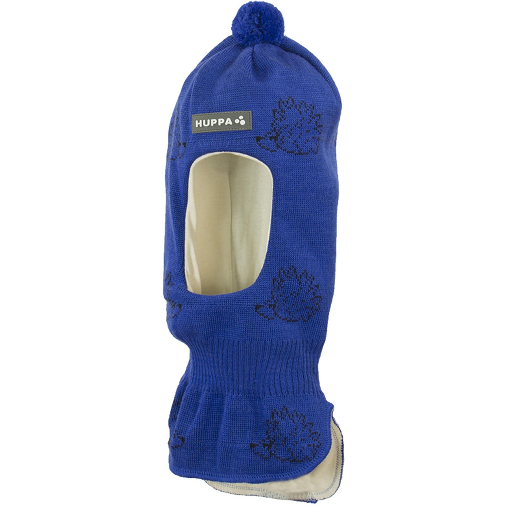 Шапка-шолом в’язана зимова дитяча Huppa Kelda 85120000-80135 S синійфото1