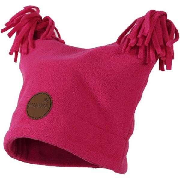 Шапка в’язана зимова для дівчинки Huppa William 80240000-60063 XS фуксіяфото