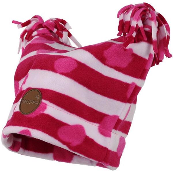 Шапка в’язана зимова для дівчинки Huppa William 80240000-63363 L фуксіяфото