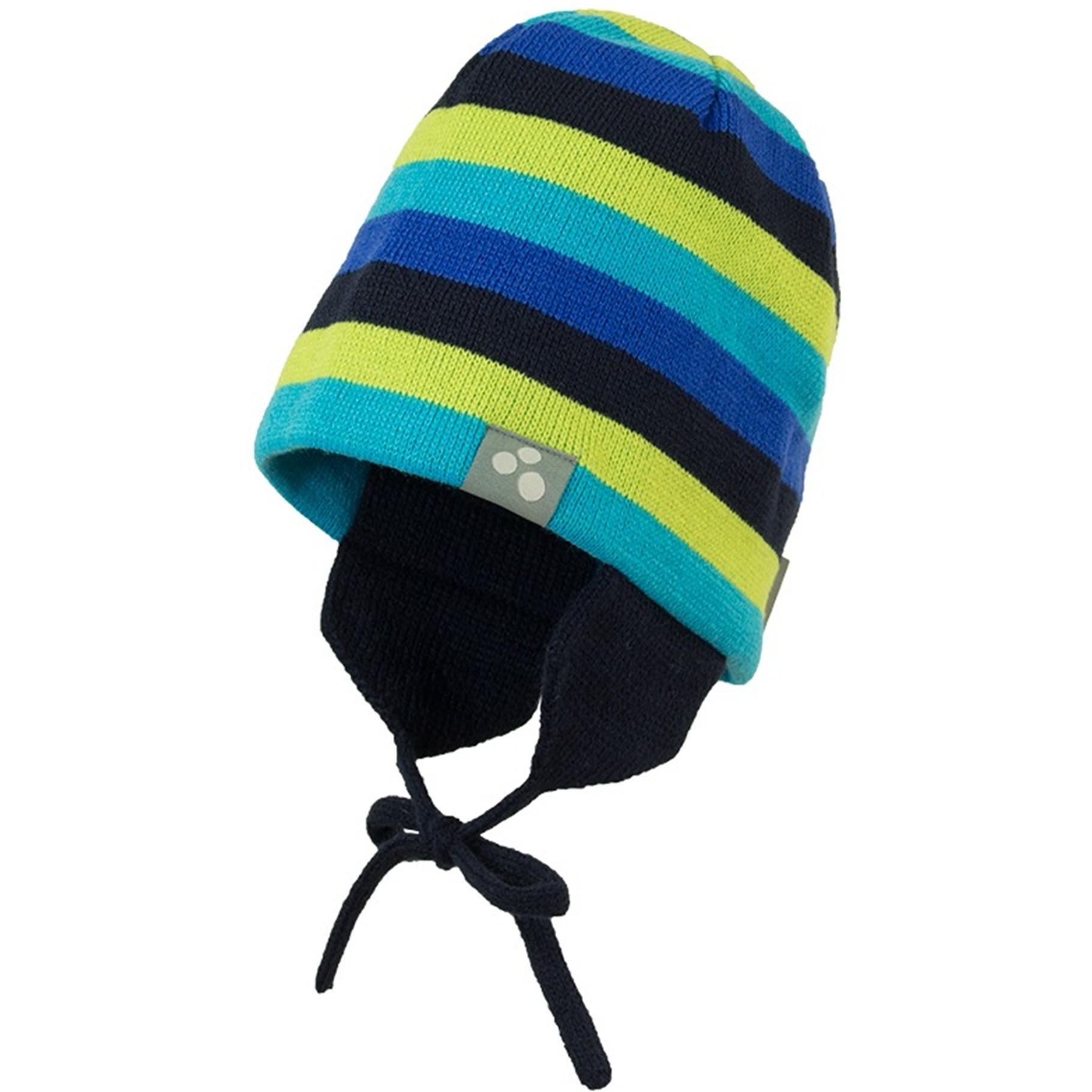 Шапка в’язана зимова дитяча Huppa Cairo 83150000-00186 XS темно-синійфото1