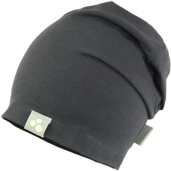 Шапка в’язана зимова дитяча Huppa Jonah 88430000-00018 XS темно-сірийфото