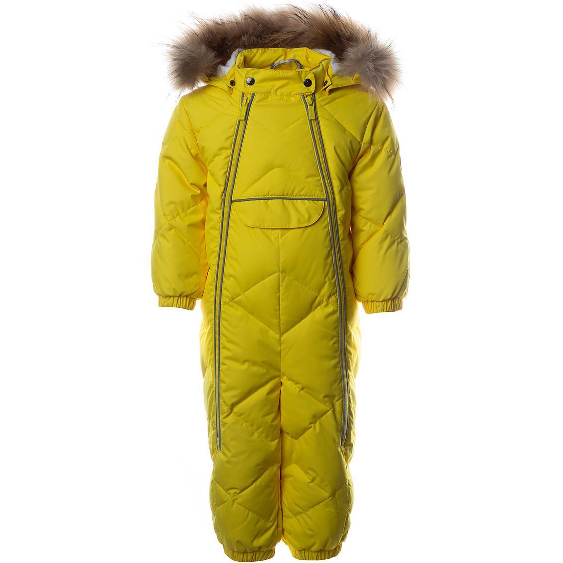 Комбінезон зимовий для дівчат Huppa Beata 1 31930155-70002 74 см жовтий