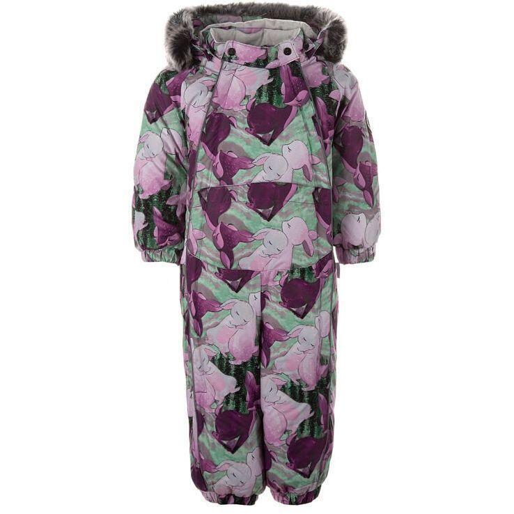 Комбінезон зимовий для дівчат Huppa Term Reggie 1 36020130-03453 74 см бузковийфото1