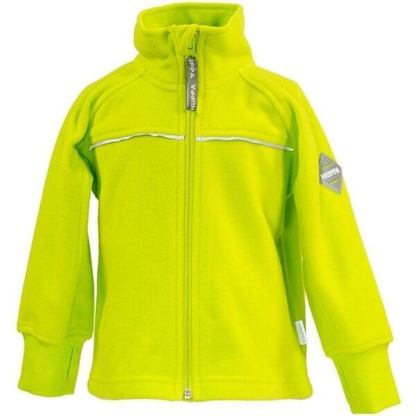 Флісова кофта дитяча Huppa Bennie 15610000-00047 92 см лаймовийфото