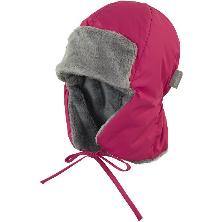 Шапка в’язана зимова для дівчинки Huppa Term Breth 88410004-00063 39 см фуксіяфото1