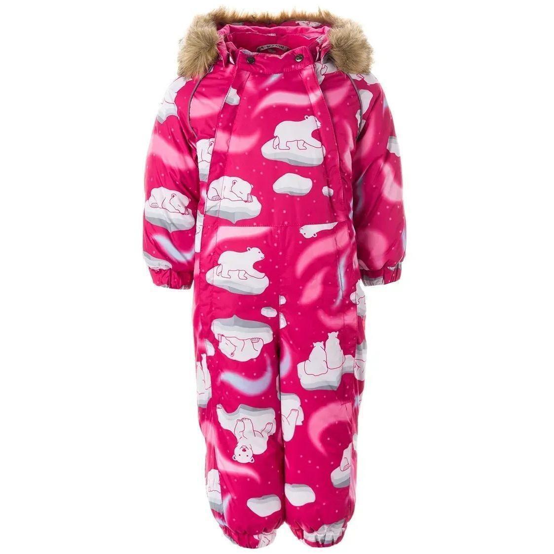 Комбінезон зимовий для дівчат Huppa Term Keira 31920030-13263 98 см фуксія