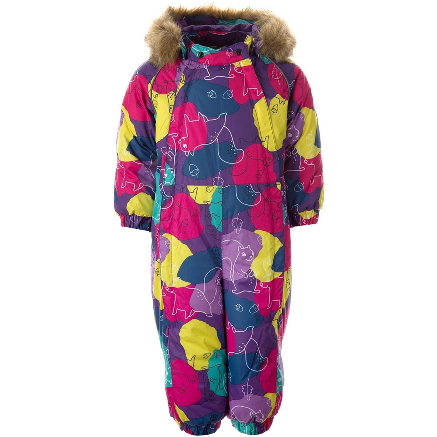 Комбінезон зимовий дитячий Huppa Term Keira 31920030-14753 104 см бузковий