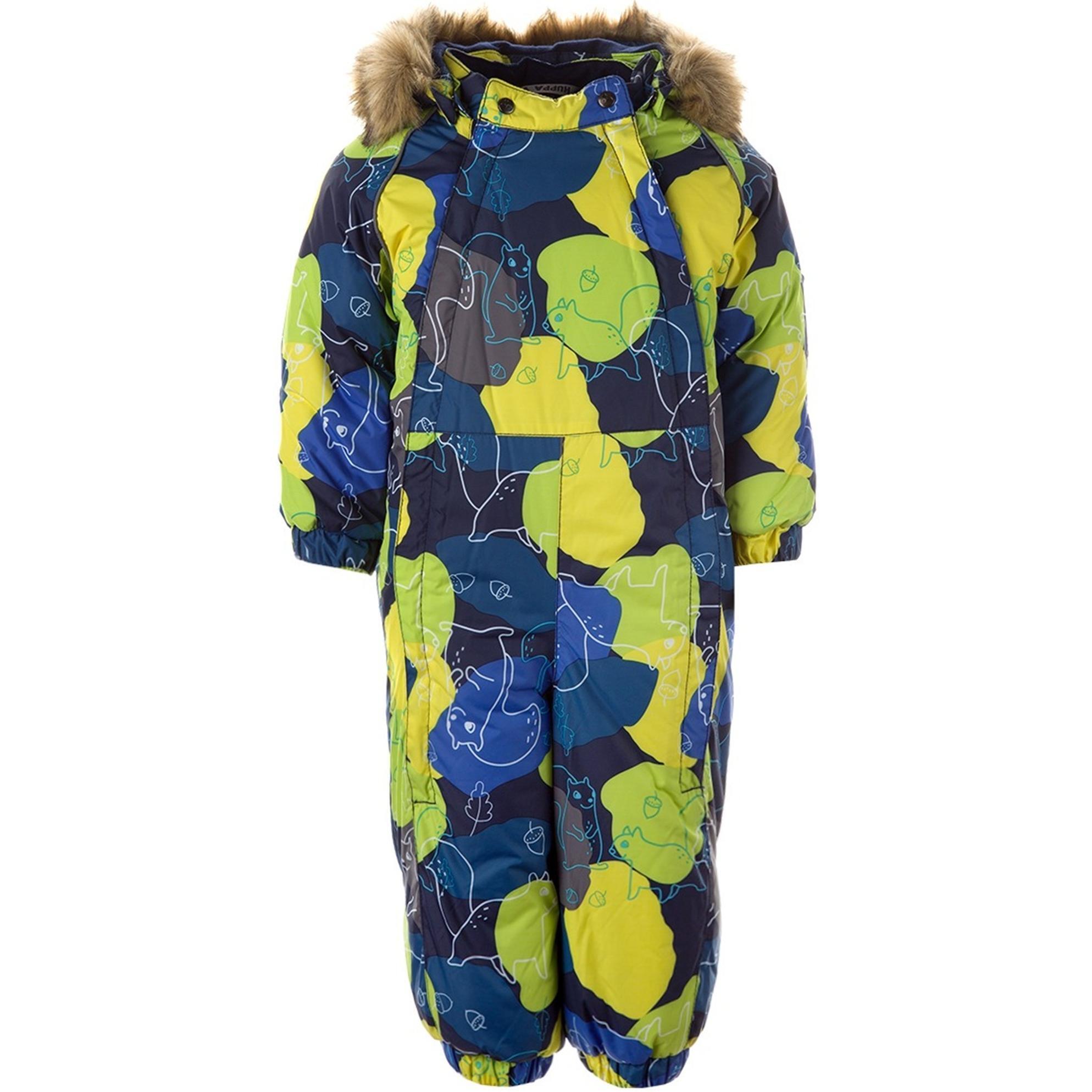 Комбінезон зимовий дитячий Huppa Term Keira 31920030-14786 104 см темно-синійфото1
