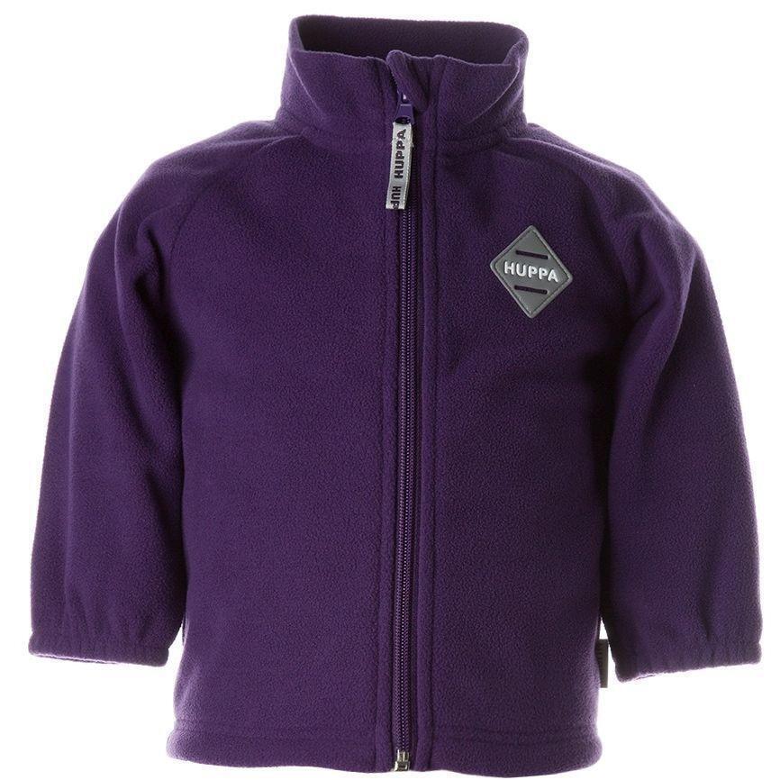 Флісова кофта дитяча Huppa Berrie 1501BASE-70073 110 см темно-бузковийфото1
