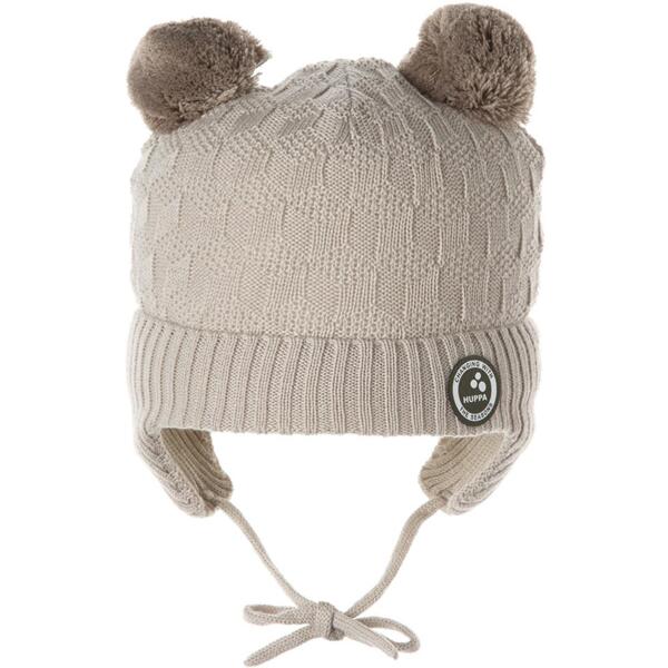 Шапка в’язана зимова Huppa Remy 94370008-00031 XXS бежевийфото
