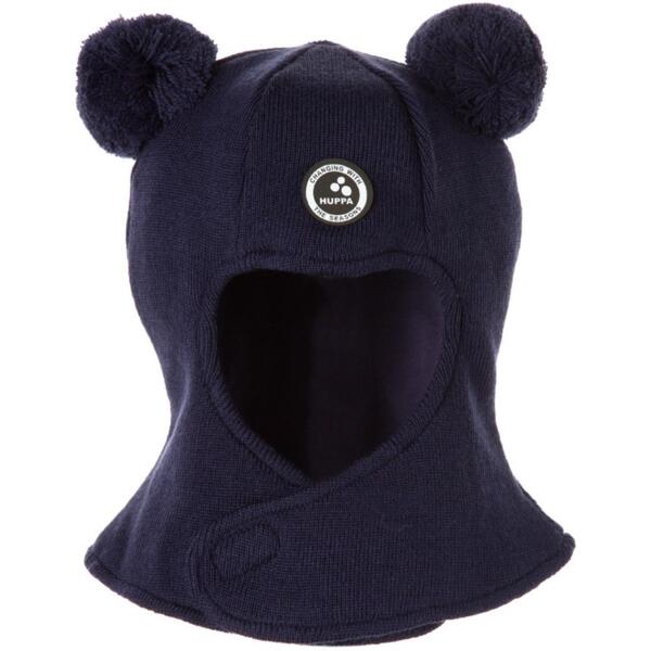 Шапка в’язана зимова дитяча Huppa Term Charlie 94410008-00086 XS темно-синійфото