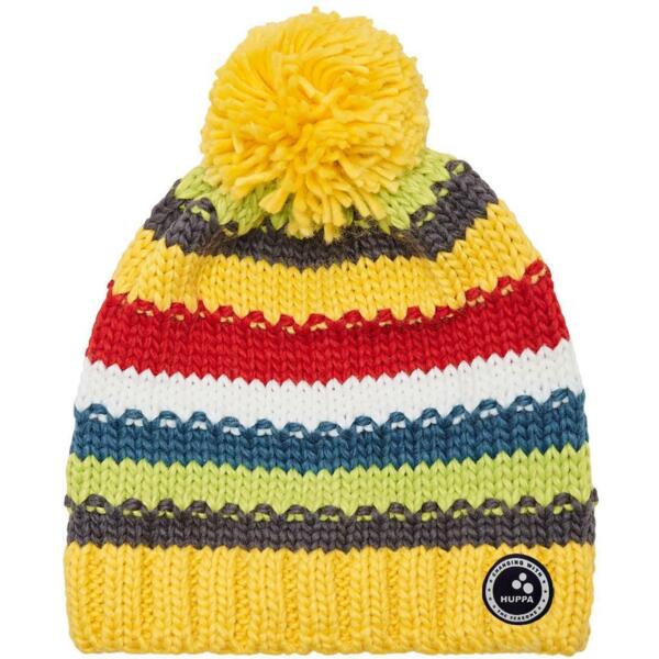 Шапка в’язана зимова дитяча Huppa Pat 94210000-70002 M жовтийфото