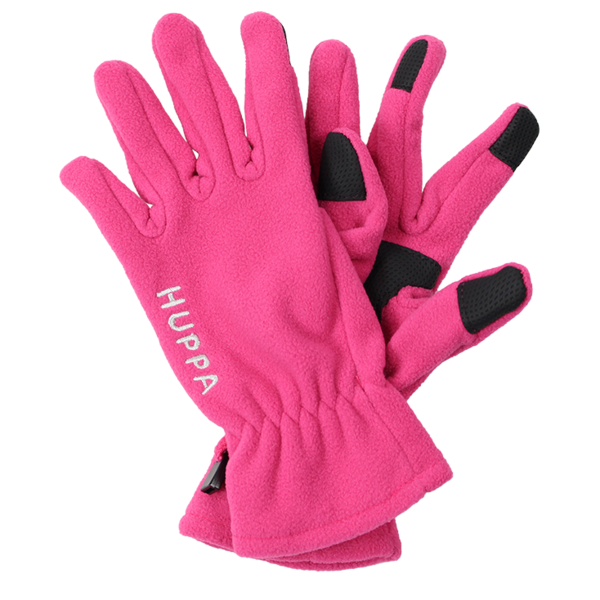 Рукавички флісові жіночі Huppa Aamu 82590000-00063 7 см фуксіяфото