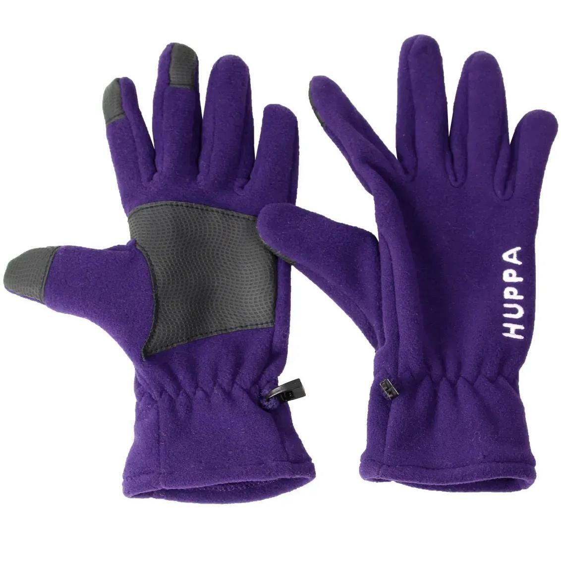 Рукавички флісові жіночі Huppa Aamu 82598000-70073 8 темно-бузковийфото1