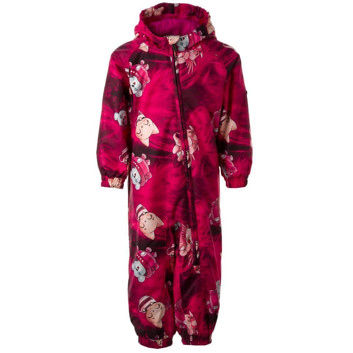 Комбінезон демісезонний для дівчат Huppa Deiro 3 36290310-33034 92 см бордовийфото1