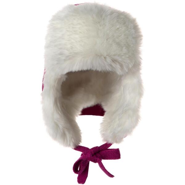 Шапка в’язана зимова для дівчинки Huppa Sloan 94380008-00063 M фуксіяфото