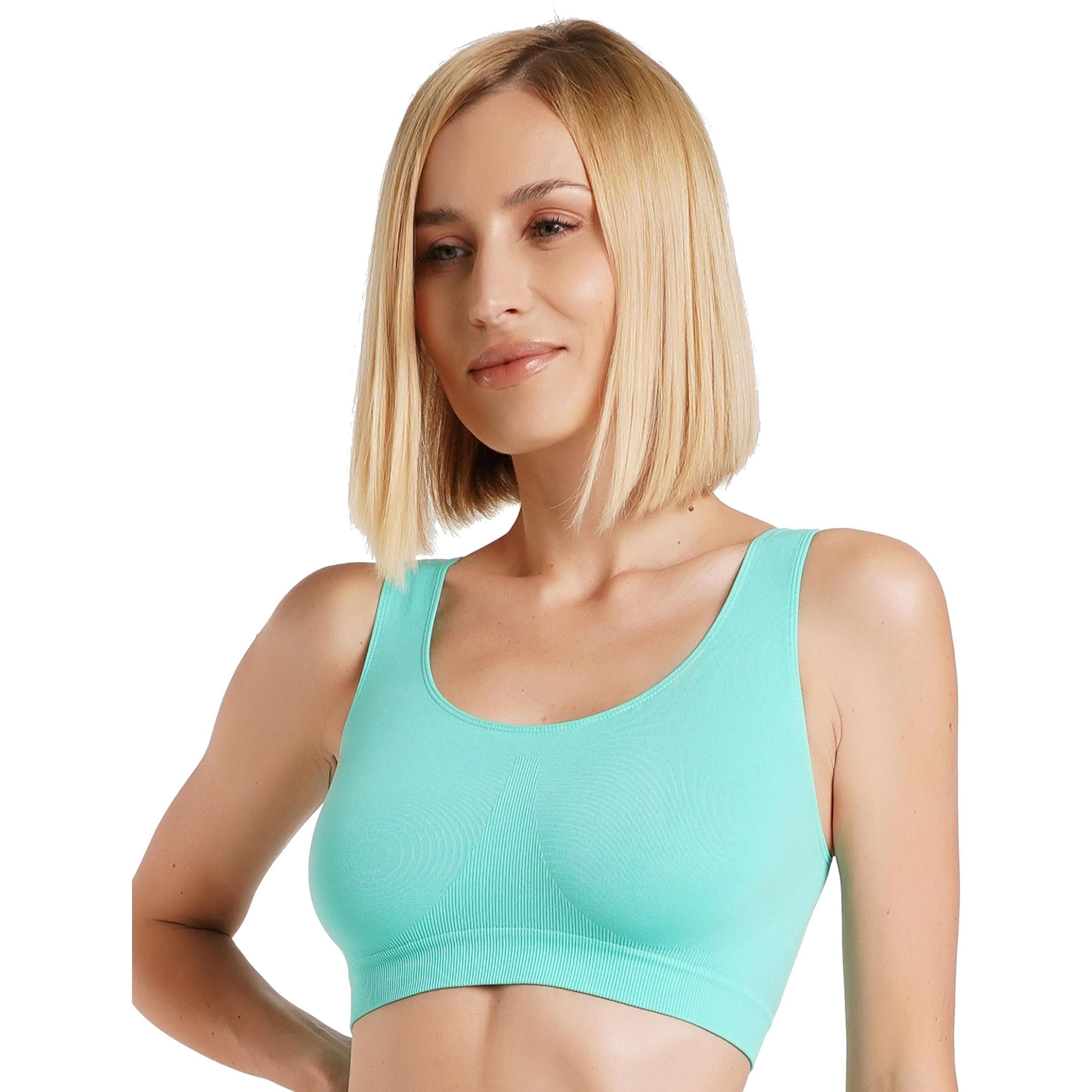 Топ безшовний Giulia 6956 Tank Top S/M м’ятнийфото1