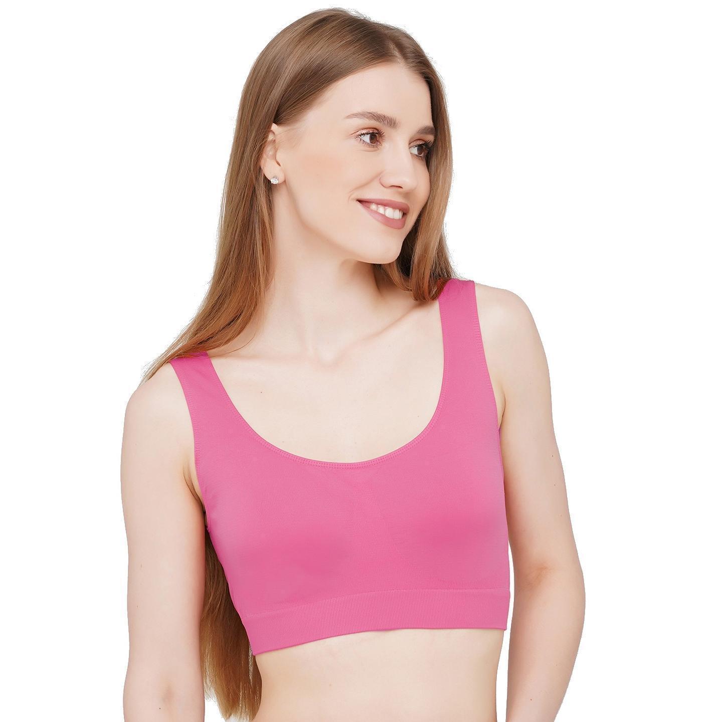 Топ безшовний Giulia 6956 Tank Top S/M яскраво-рожевийфото1