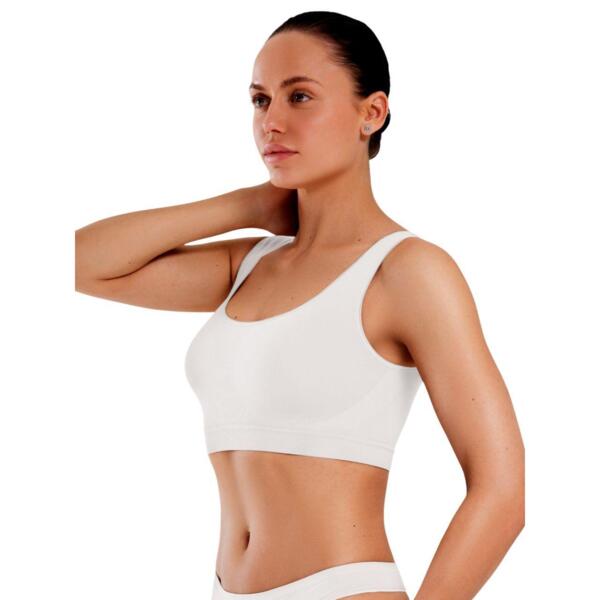 

Топ бесшовный Giulia 7551 Tank Top Shine Edge L/XL белый