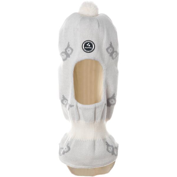 Шапка в’язана зимова дитяча Huppa Kelda 85120000-30120 M білийфото
