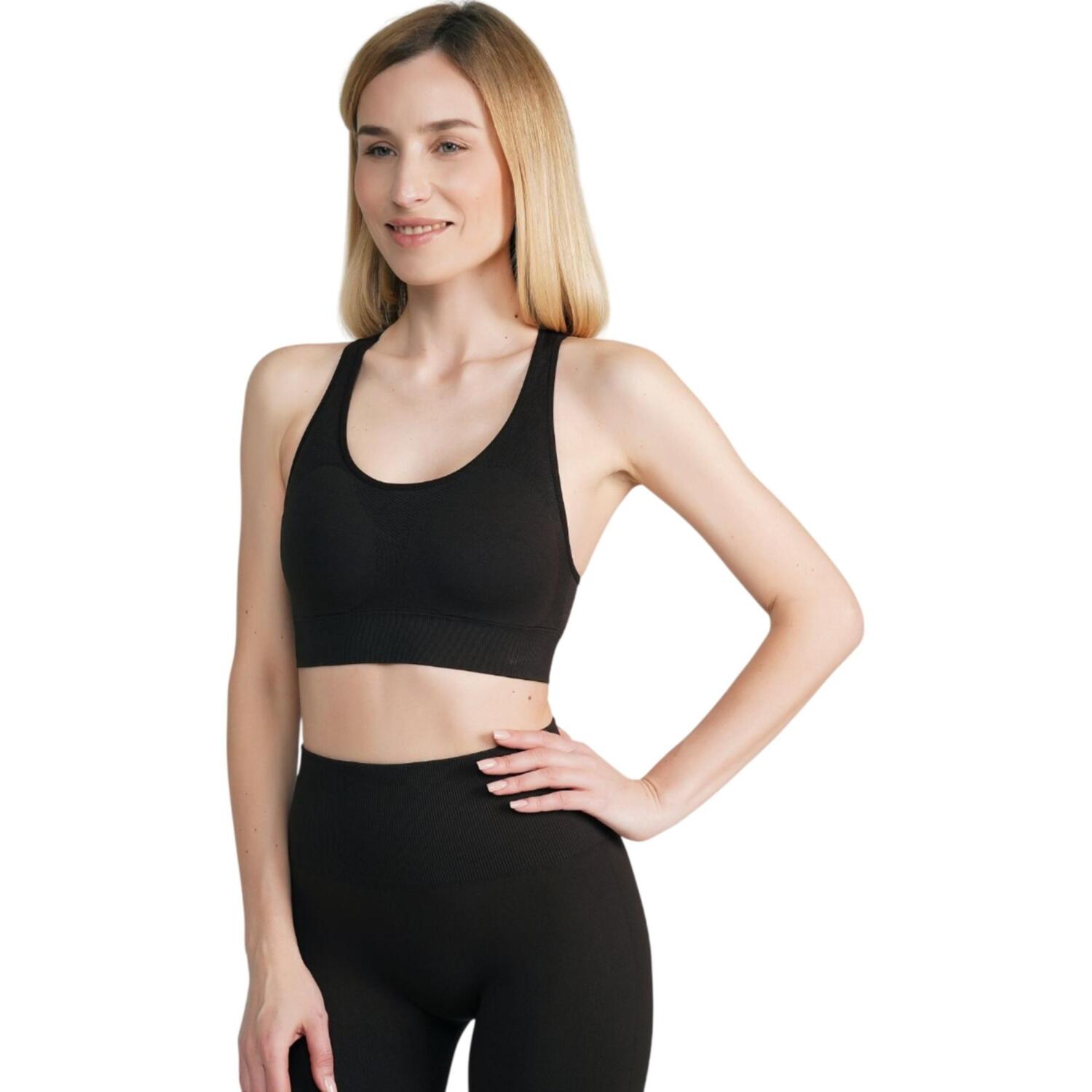 Спортивний топ Giulia 7552 Top Energy 02 L/XL чорний