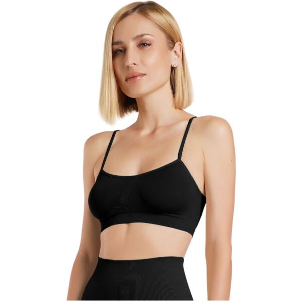 

Топ-бра бесшовный Giulia 6952 Cami Top S/M черный