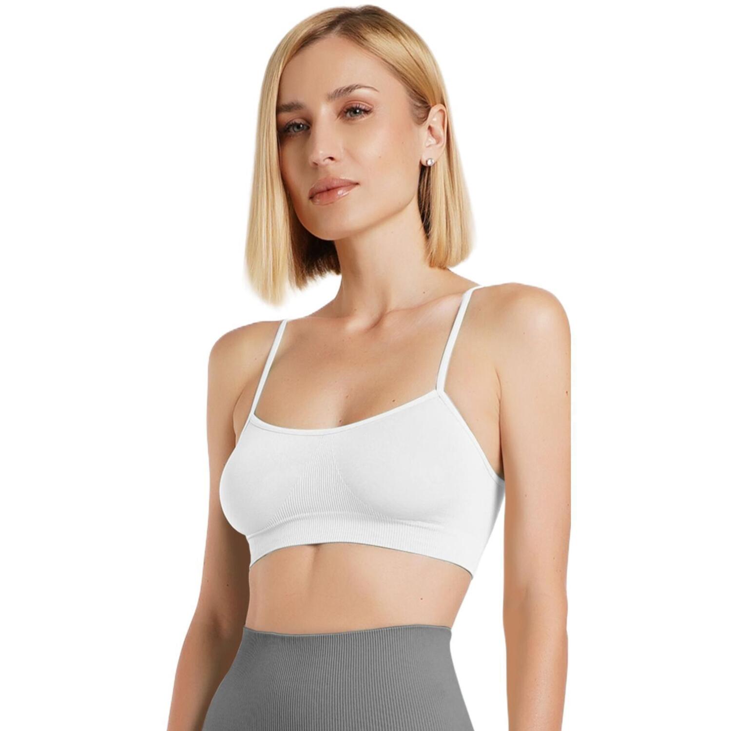 Топ-бра безшовний Giulia 6952 Cami Top S/M білий