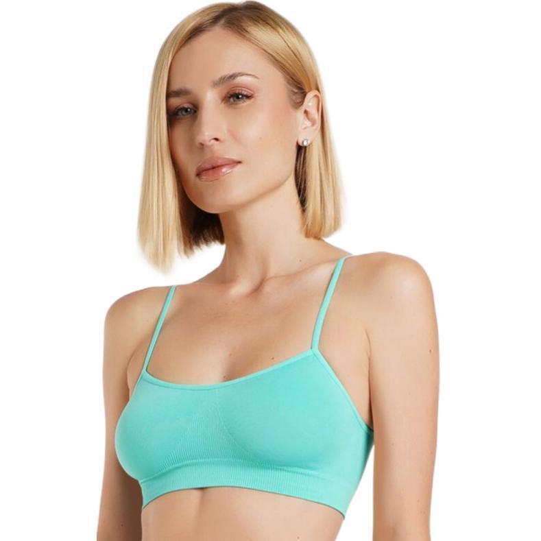 Топ-бра безшовний Giulia 6952 Cami Top S/M м’ятнийфото1