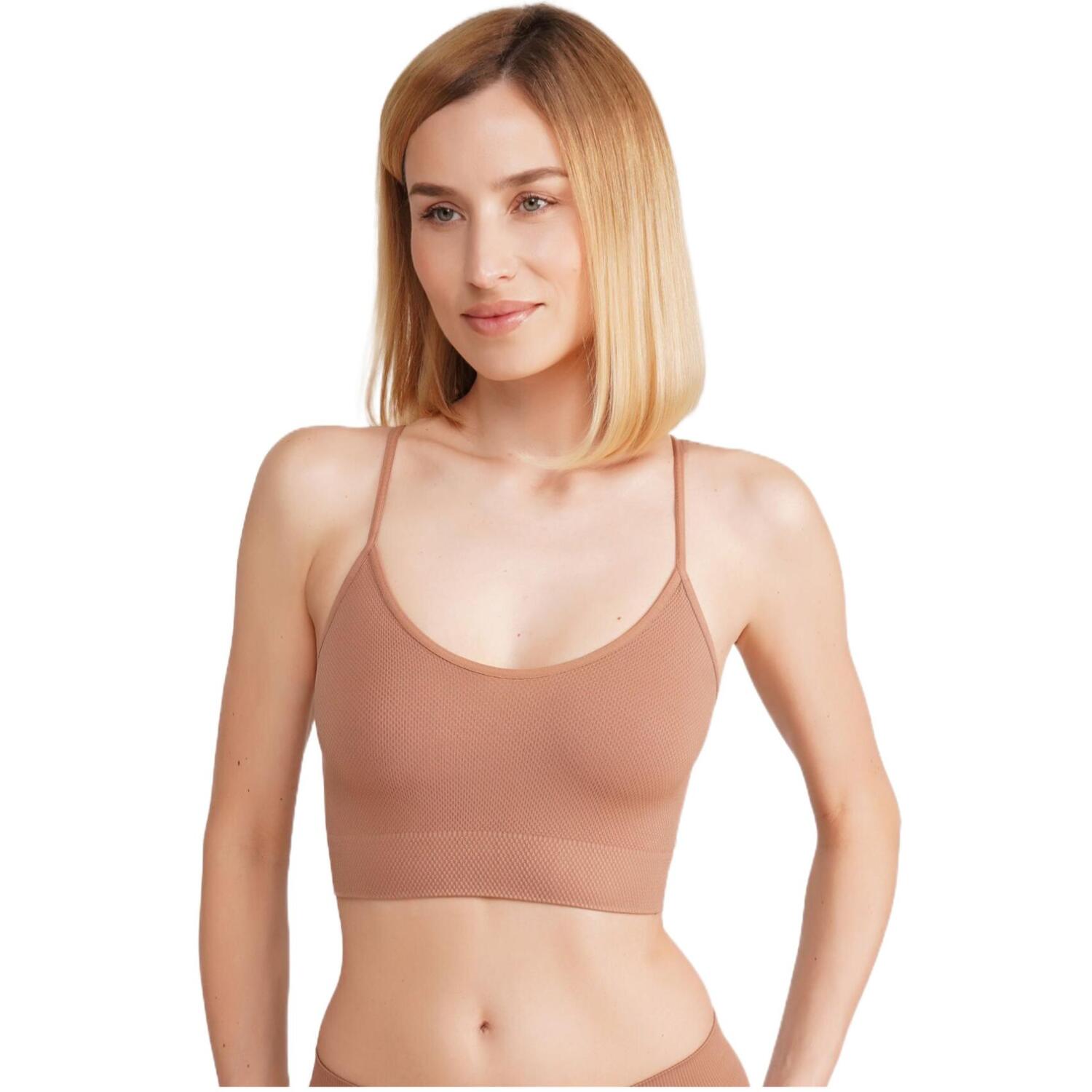 Топ-бра безшовний Giulia 7538 Cami Top Grain S/M мокко