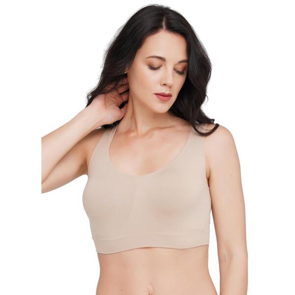 Топ безшовний Giulia 6956 Tank Top L/XL бежевийфото