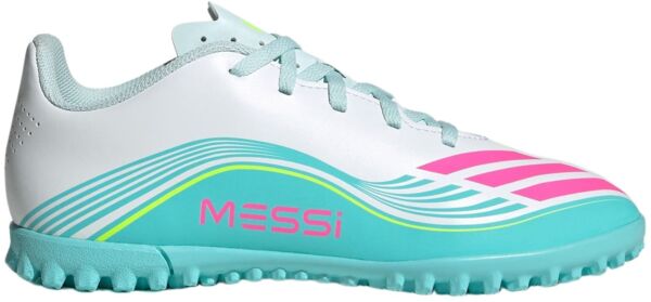 

Сороконожки детские Adidas F50 Messi Club Tf J JQ0949 28 (10K UK) белые
