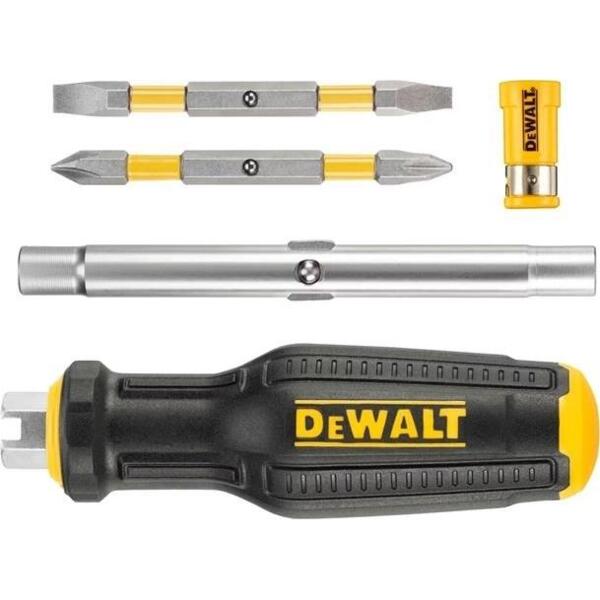 

Отвертка DeWALT FULL FIT 6 Way, с битами 2 шт, 75мм (DWHT66569-0)
