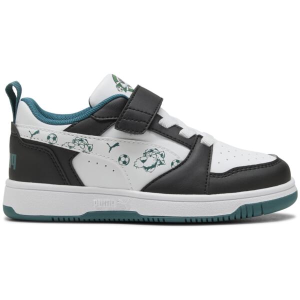 

Кеды подростковые для мальчиков Puma Rebound V6 Lo Super AC+ PS 406120-01 31.5 (12.5 UK) черно-белые