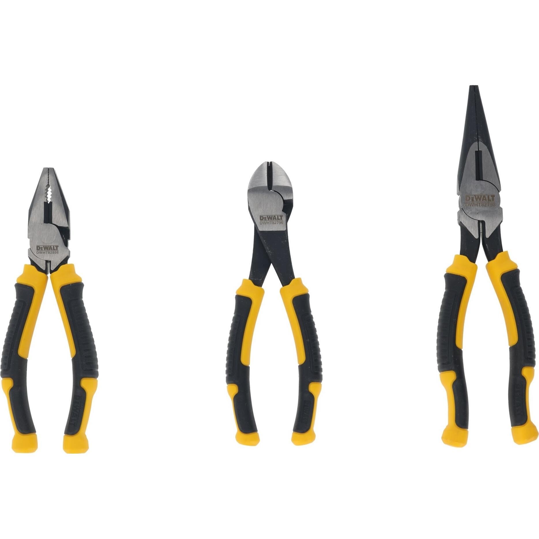 Набор инструментов шарнирно-губцевых DeWALT Laser Hardened (DWHT82813-0) фото 1