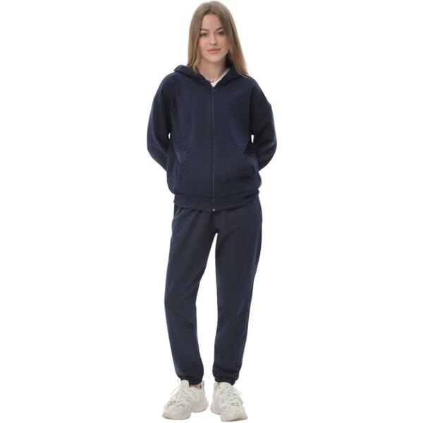 

Спортивный костюм женский толстовка и брюки RAY Premium loose U0809W XS темно-синий