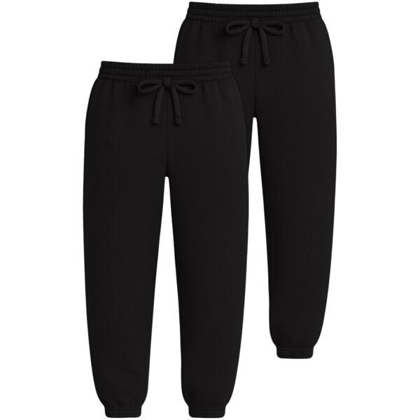 

Набор спортивных брюк женских базовых RAY Premium loose U0909W XL 2шт черный