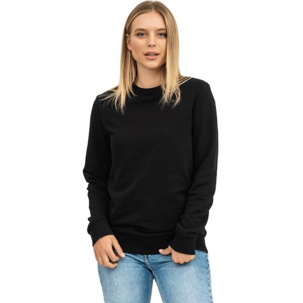 Свитшот утепленный женский RAY Basic U0301W XL черный фото