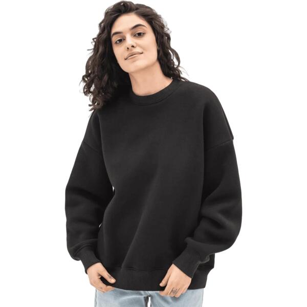 

Свитшот утепленный женский RAY Oversize U0304W 2XL/3XL черный