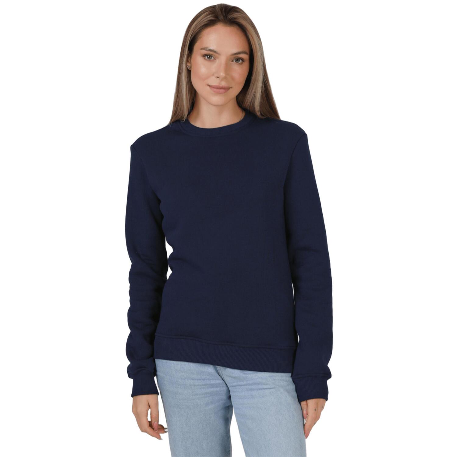 Свитшот утепленный женский RAY Basic U0301W XL темно-синий