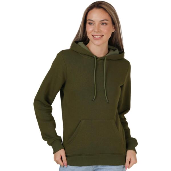 Худі утеплене жіноче RAY Basic U0401W S хакіфото