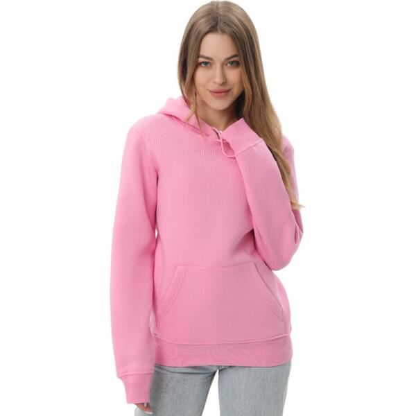Худи утепленное женское RAY Basic U0401W XL розовый фото 