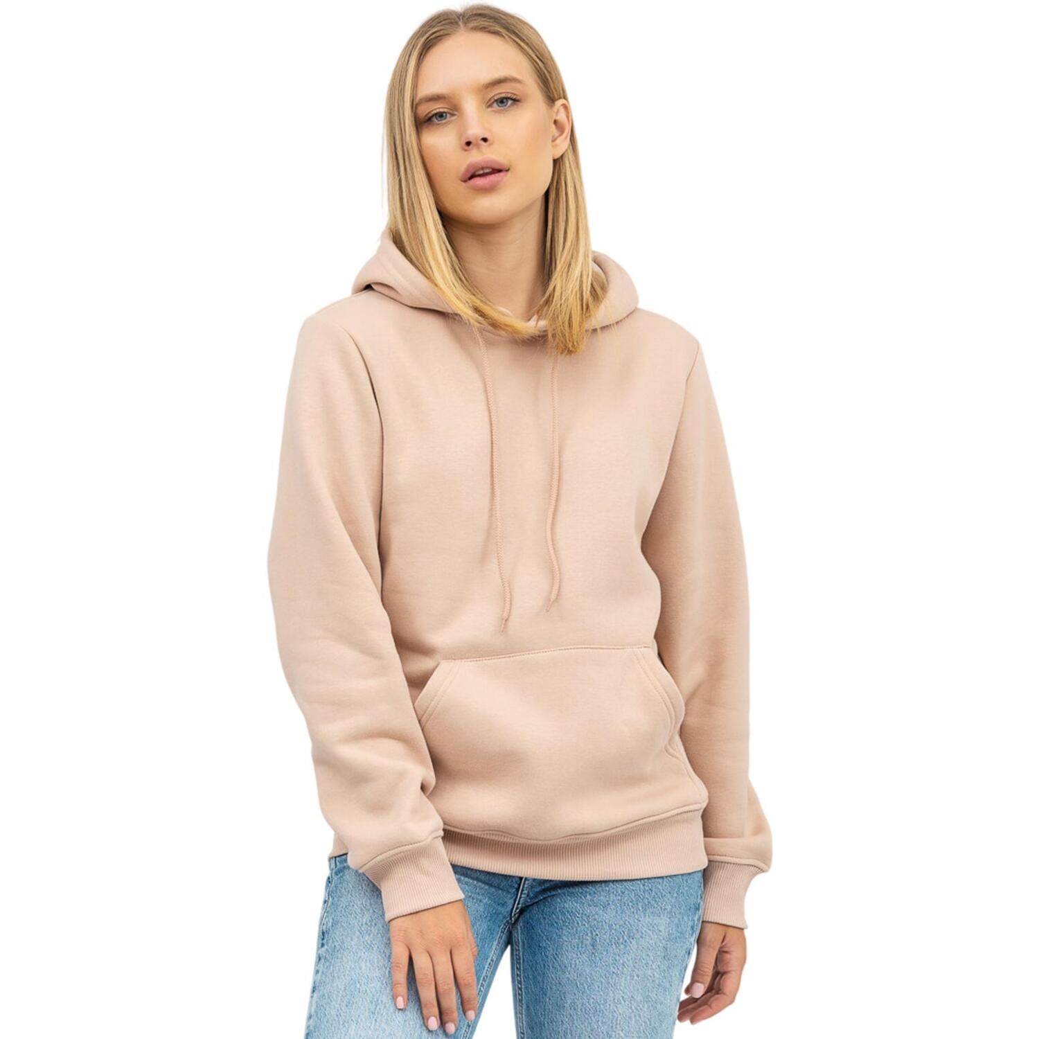 Худи утепленное женское RAY Basic U0401W 2XL бежевый