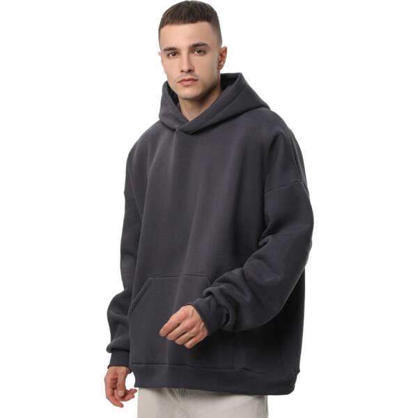 Худи утепленное мужское RAY Oversize U0404M L/XL темно-серый фото 